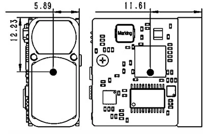 2000m Micro Laser Rangefinder Module Lrf